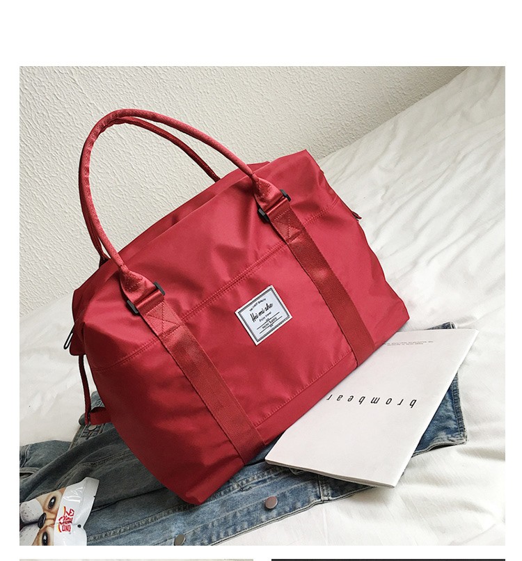 High quality large capacity Unisex Travel Weekender, gym Duffle Bag with bottom shoe compartment- ZBP1103 - Image 7