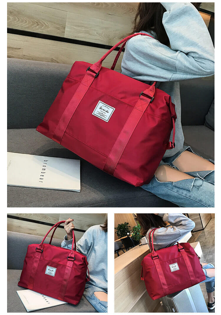 High quality large capacity Unisex Travel Weekender, gym Duffle Bag with bottom shoe compartment- ZBP1103 - Image 8