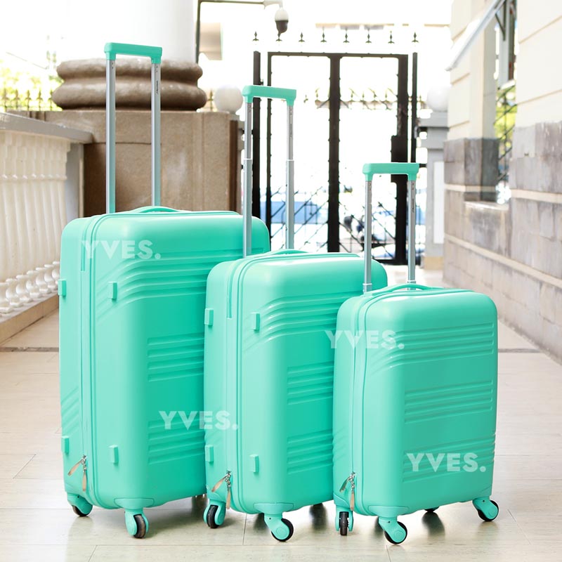 3Pcs Set Super High Quality Unbreakable Fibre Travel Suitcases With TSA-Approved Lock - YSC1031