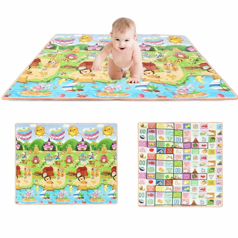 Waterproof Colorful Double-Sided Play and Crawling Kids Mat - ZBK1044 - Image 4