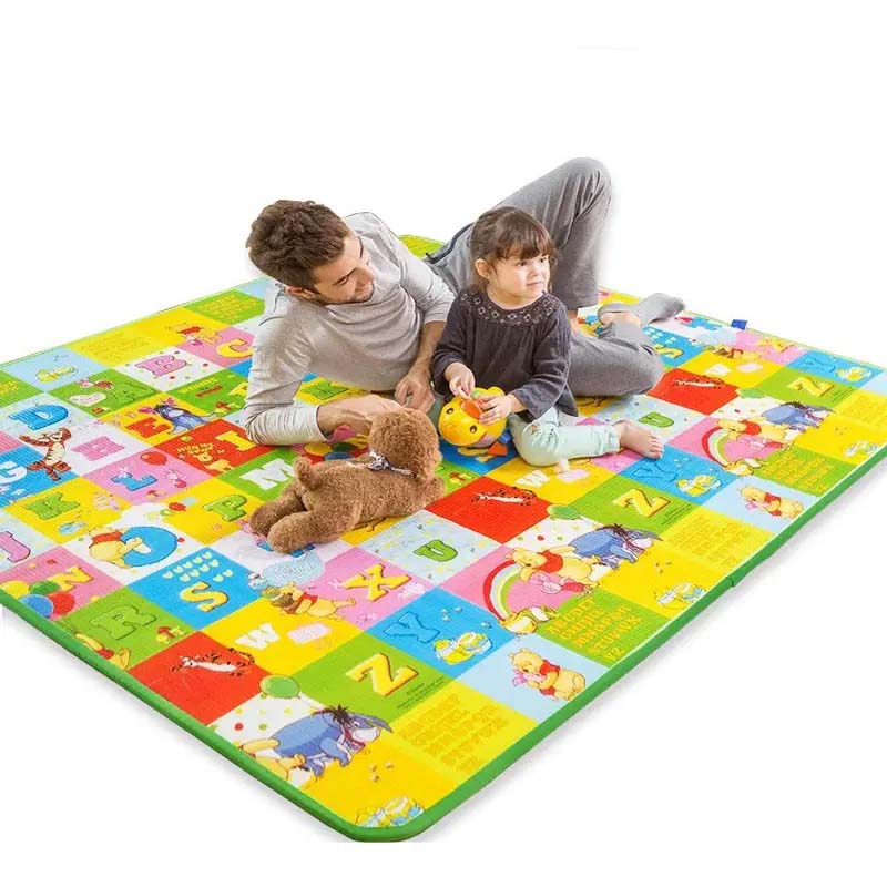 Waterproof Colorful Double-Sided Play and Crawling Kids Mat - ZBK1044 - Image 3
