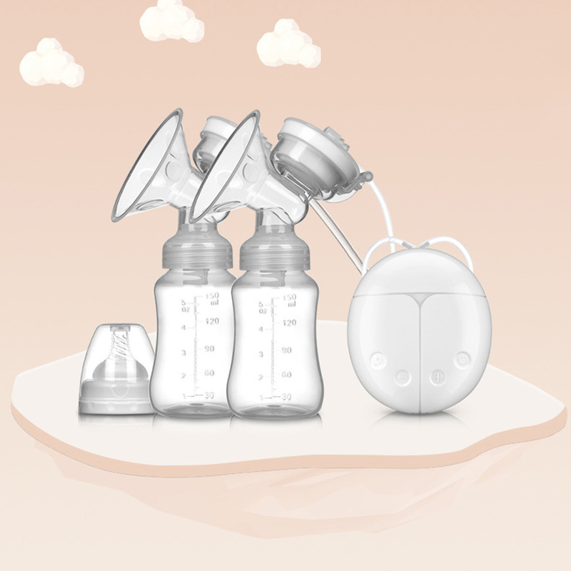 3in1, 4-Level Double Electric Wearable Breast Pump, Expressing, Feeding & Storing - ZBK1017 - Image 2