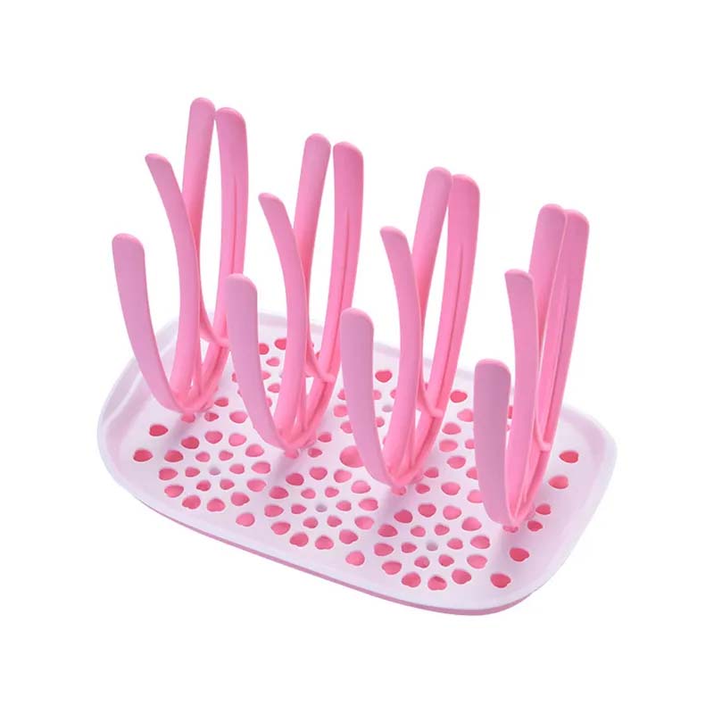 High Quality Plastic Baby Bottle Dry Rack with a Detachable Drip tray - ZBK1014 - Image 5