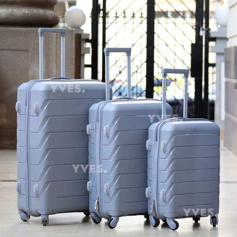 3Pcs Set Super High Quality Unbreakable Fibre Travel Suitcases With TSA-Approved Lock – ZSC1032 - Image 2