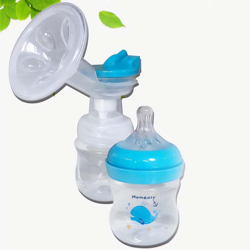 2-in-1 Super Comfortable Manual Massage Breast Pump with a Feeding Bottle - ZBK1016 - Image 4