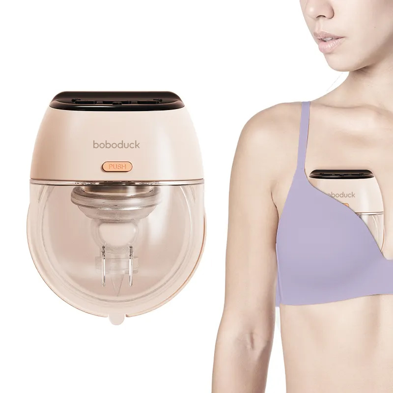 NEW DESIGN Wireless Rechargeable Wearable Handsfree Breast Pump For Convenient Baby Feeding - ZBK1005