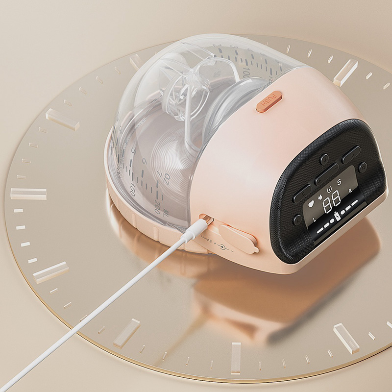 NEW DESIGN Wireless Rechargeable Wearable Handsfree Breast Pump For Convenient Baby Feeding - ZBK1005 - Image 4
