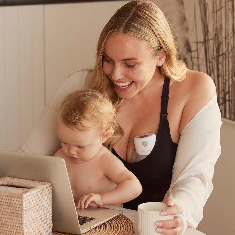 Wearable Breast Pump - Wireless & Rechargeable with Massager, 2 modes and 9 levels, Single and Double - ZBK1031 - Image 7