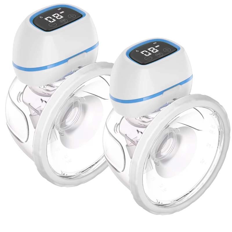 Handsfree Portable Wearable Breast Pump - Wireless & Rechargeable with Massager Mode, 3 modes and 9 levels, Single and Double - ZBK1036 - Image 7