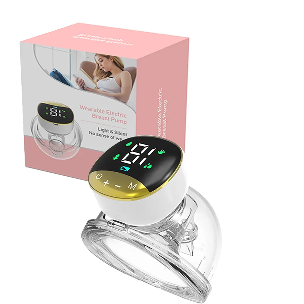 Handsfree Breast Pump - Wireless & Rechargeable with Massager, 4 modes and 12 levels, Single and Double - ZBK1032 - Image 7