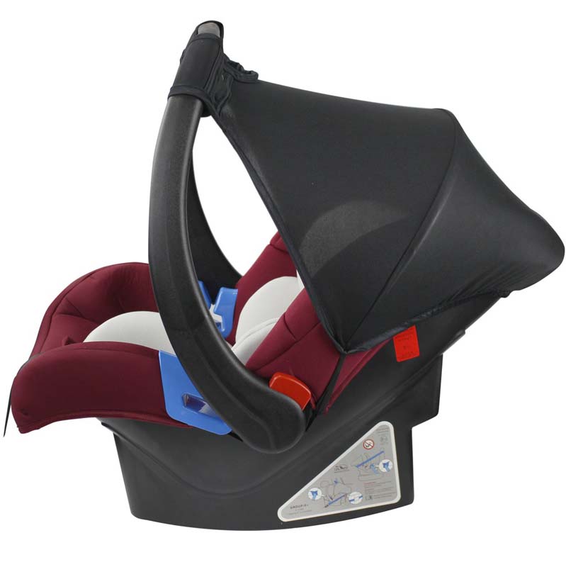 Burbay Multifunctional Well-Padded 5-Point-Harness Adjustable Super-Safe Baby Car Seat - Image 2