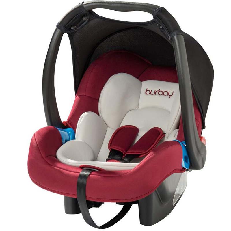 Burbay Multifunctional Well-Padded 5-Point-Harness Adjustable Super-Safe Baby Car Seat - Image 7