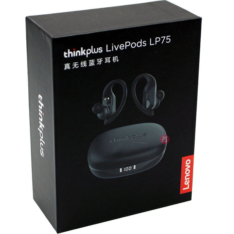 Lenovo LP75 Insane Bass Water-resistantWireless Bluetooth 5.3 Headphones with Noise Reduction Technology- ZPA1010 - Image 6