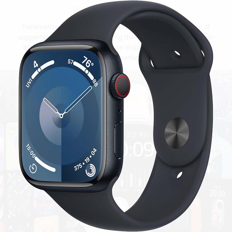 NEW ARRIVAL Waterproof Smart Watch with Heart Monitor Fitness tracker and Sleep Monitor and FREE STRAPS - ZPA1036 - Image 3