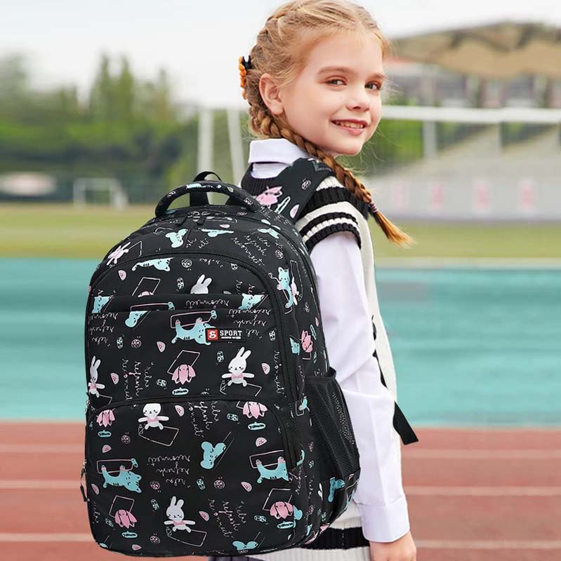 Cute Colorful Design High Quality Large Capacity Waterproof Kids School Bag with Multiple Pockets - BP1373 - Image 5